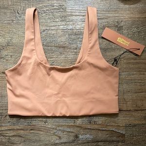 Toast scoop bralette from girlfriend collective